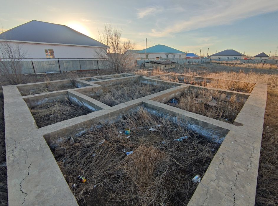 Участки с фундаментом по 10 соток