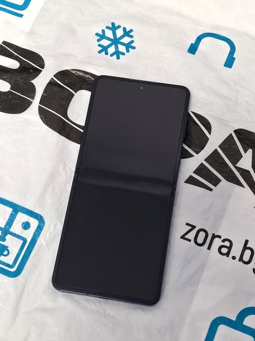 КАТО НОВ 256GB Samsung Z Flip 7 Зора Гаранция 2027г. Blue / Син