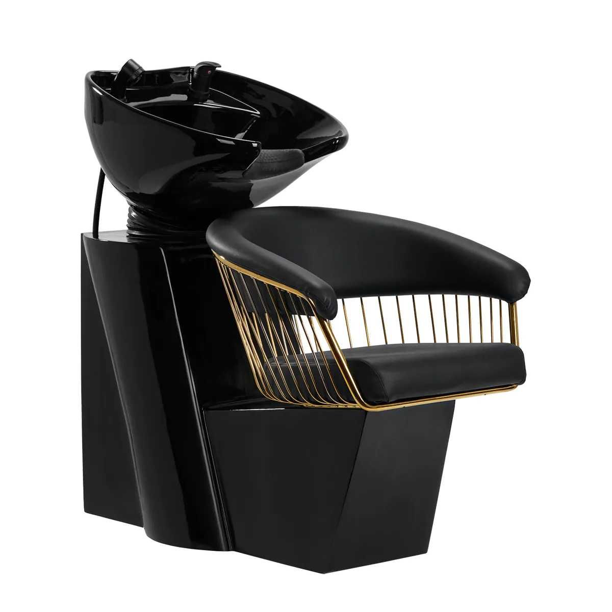 Фризьорска мивка Hairdressing wash unit C019G black