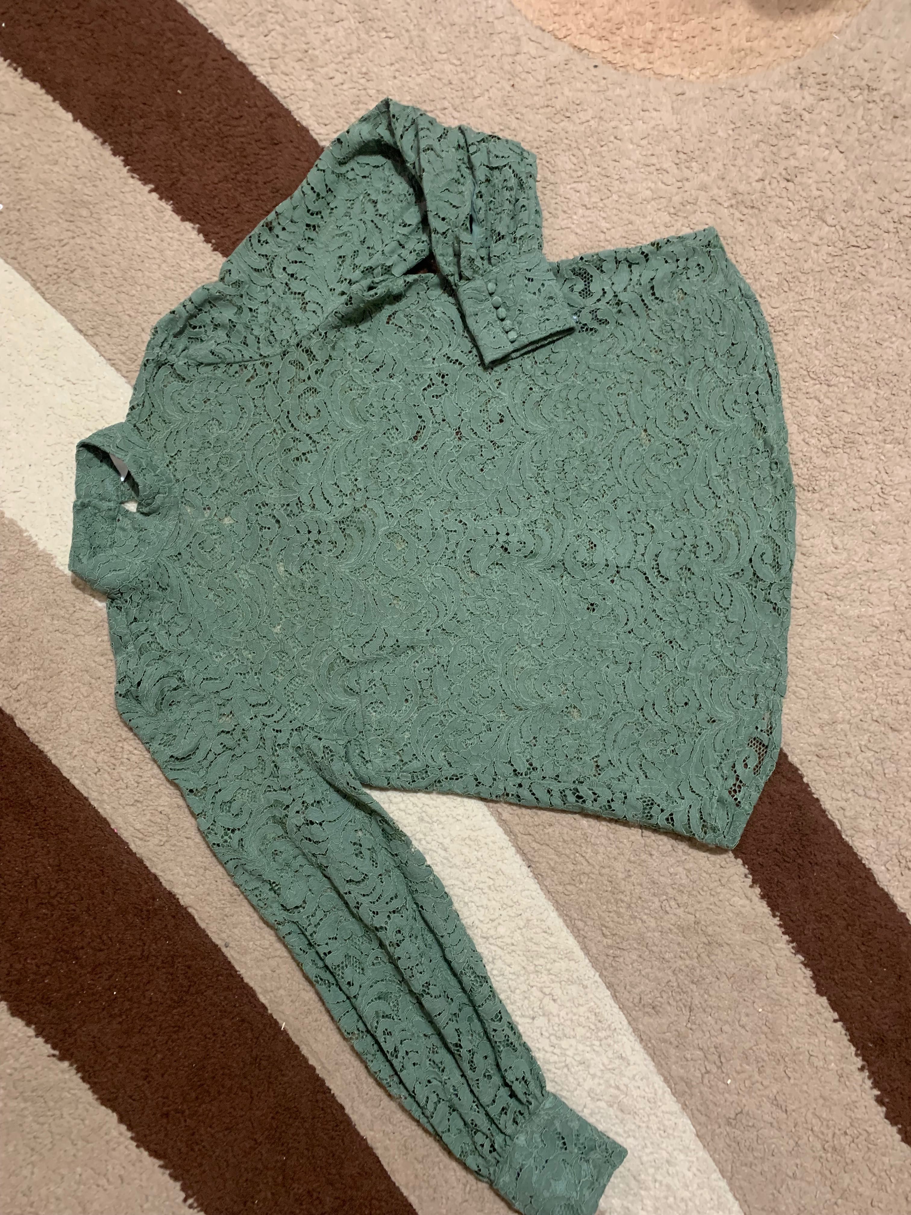 H&M дантелена блуза