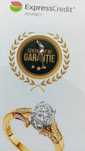 (AG43) Medalion aur alb 18K  B.28918  - Garantie 2 ani!