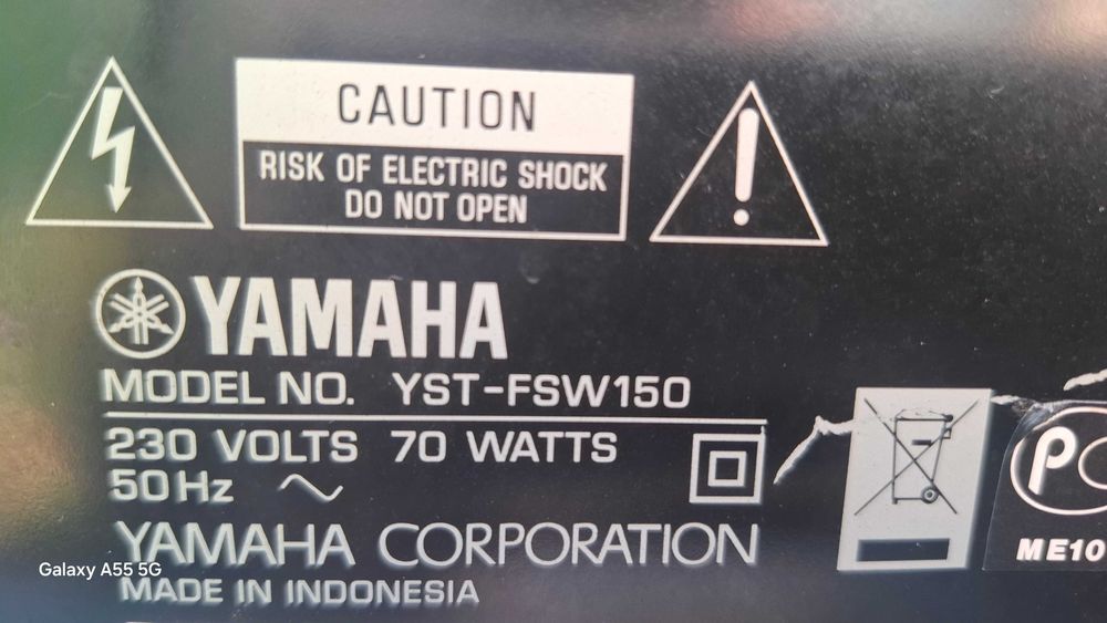 subwoofer amplificat 100w canton jbl bose