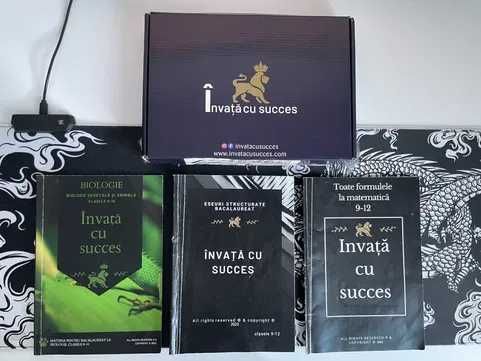Învață cu succes - Pachet Bacalaureat | Română + Matematică + Biologie