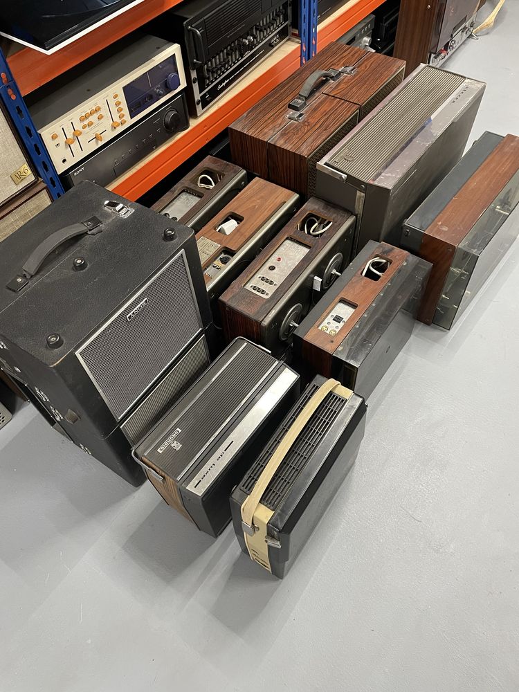 Lot 10 magnetofoane 4 tandberg 2 sony 2 grundig 1 bang olufsen 1 tesla
