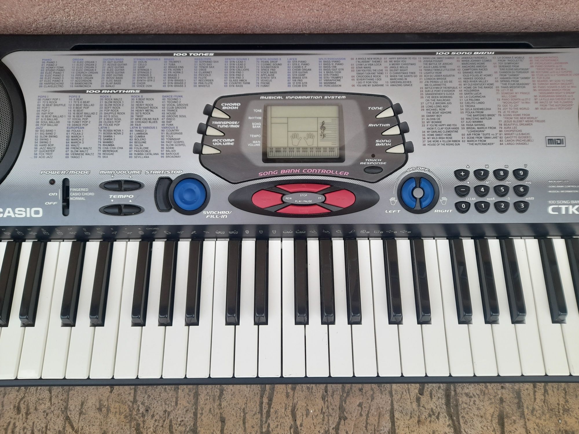 Casio CTK-551 orga electronica