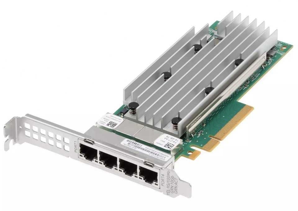 Сетевая карта 10Gbe / 4 порта / Dell / *НОВАЯ*
