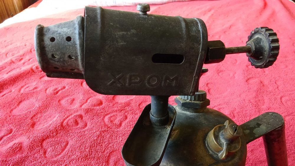 Винтидж Стара бензинова горелка