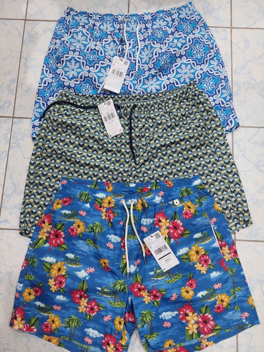 Sort/bermuda baie M Hollister, Mango