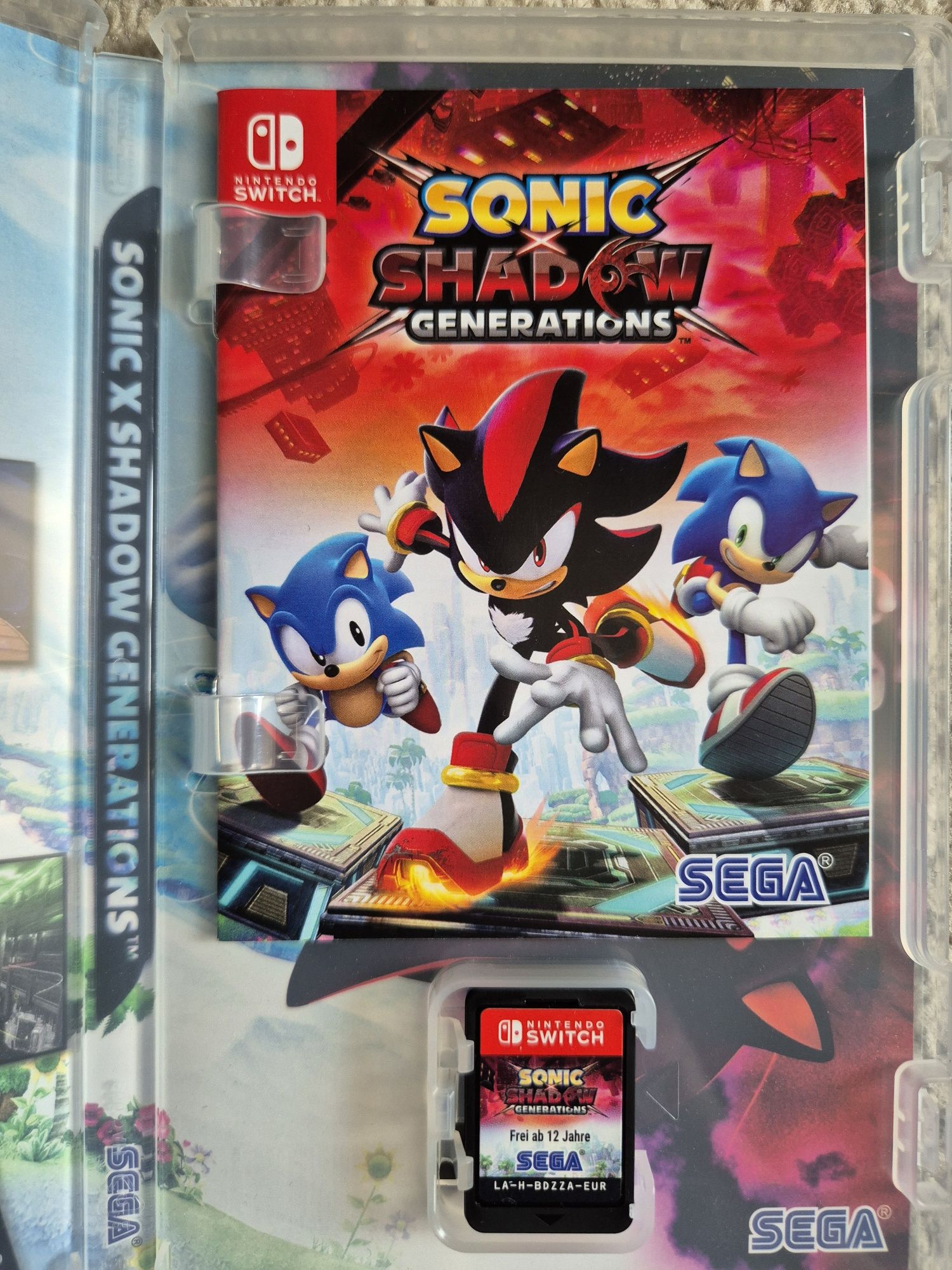 Vând joc Sonic Shadow Generations pt nintendo switch