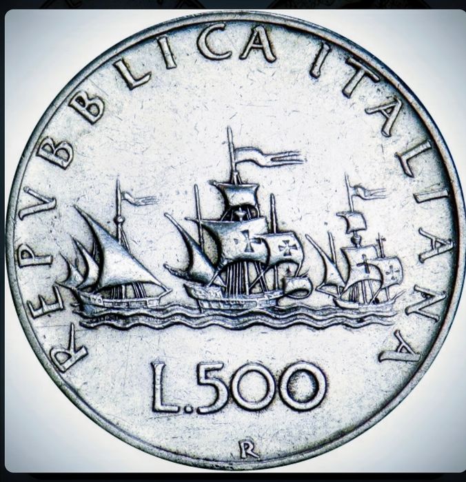 Loturi monede argint italiene – 500 Lire pret spot