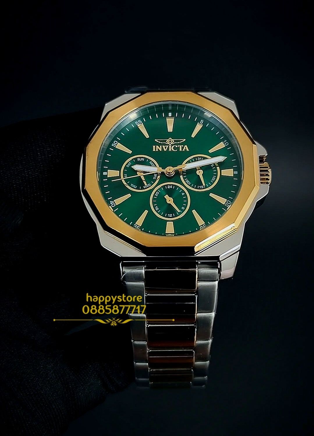 часовник INVICTA Speedway Silver and Gold, Инвикта нов