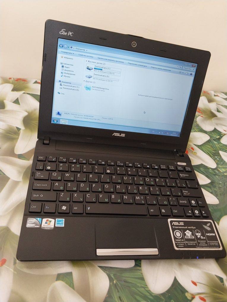 НЕТБУК Asus Eee ps.Рабочий.