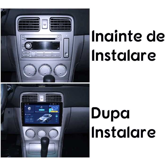 Navigatie Subaru Forester 2004-2008, Android 14, 4GB RAM/64GB ROM