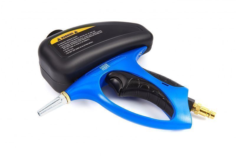 Пясъкоструен пистолет с горен резервоар hbm