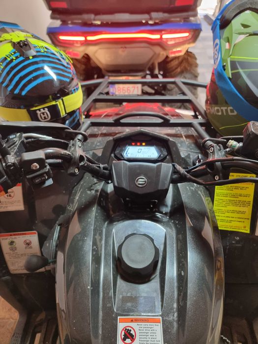 Vând atv cf moto 520 aproape nou, accept schimb cu model nou