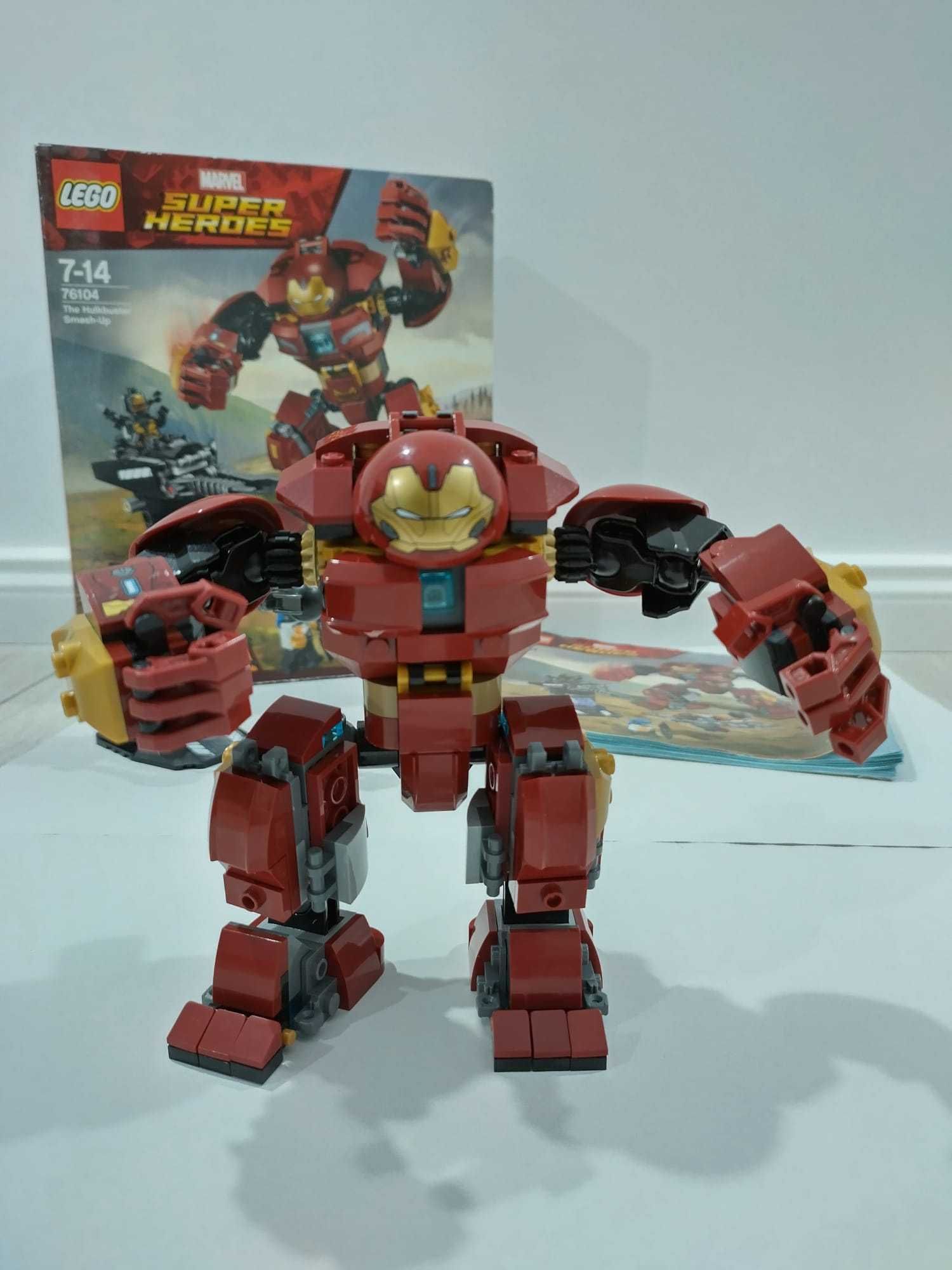 LEGO 76104 The Hulkbuster Smash-Up: Hulkbuster, Falcon, Tony