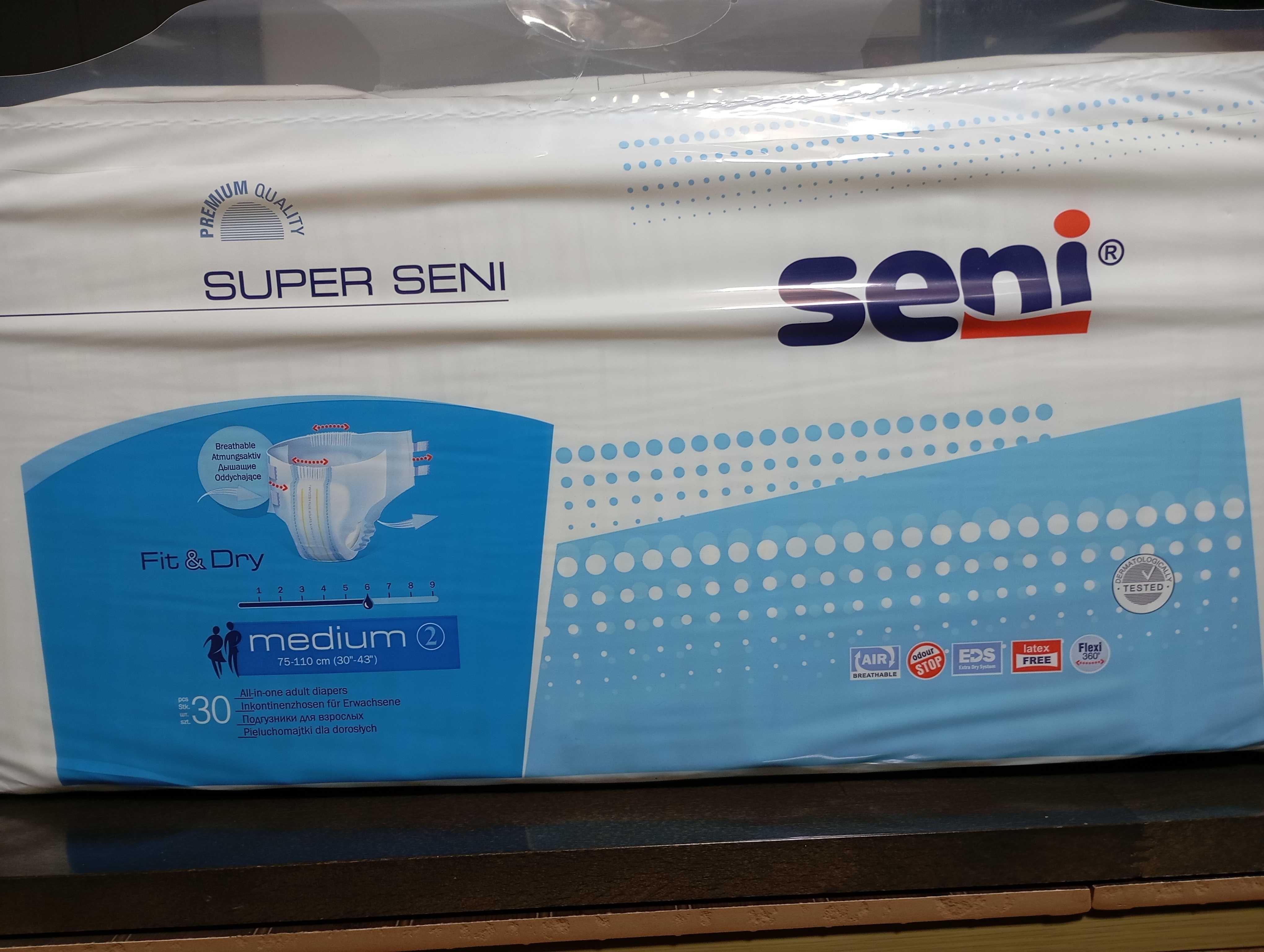 scutece adulti SUPER SENI M