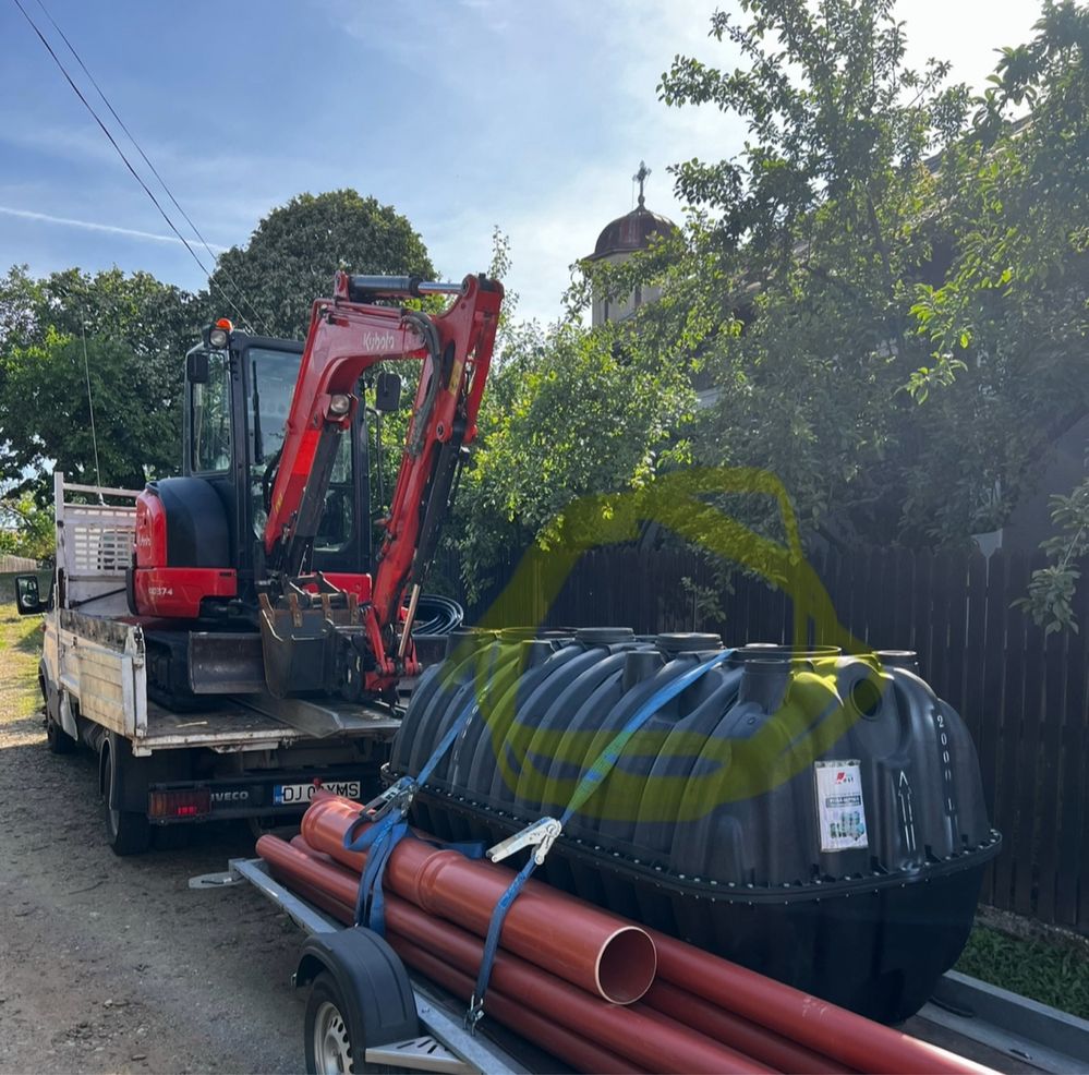 Miniexcavator , excavator , bobcat , transport basculabil Craiova
