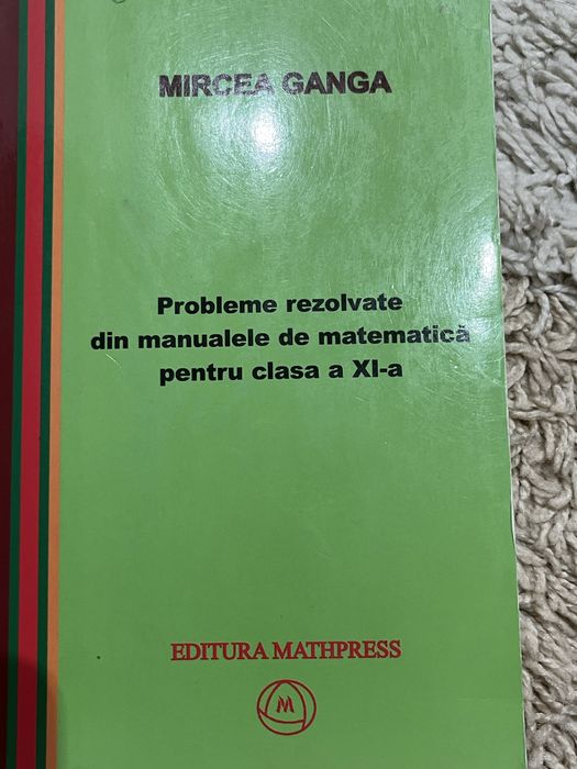 Culegeri matematica m1 mircea ganga, politehnica