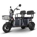 Triciclu electric Voltarom APM5, 60V, 20 AH, 1000W, Fara Permis,