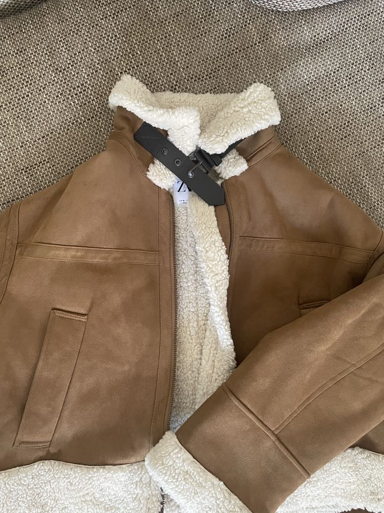 Кафяво яке на ZARA!!
