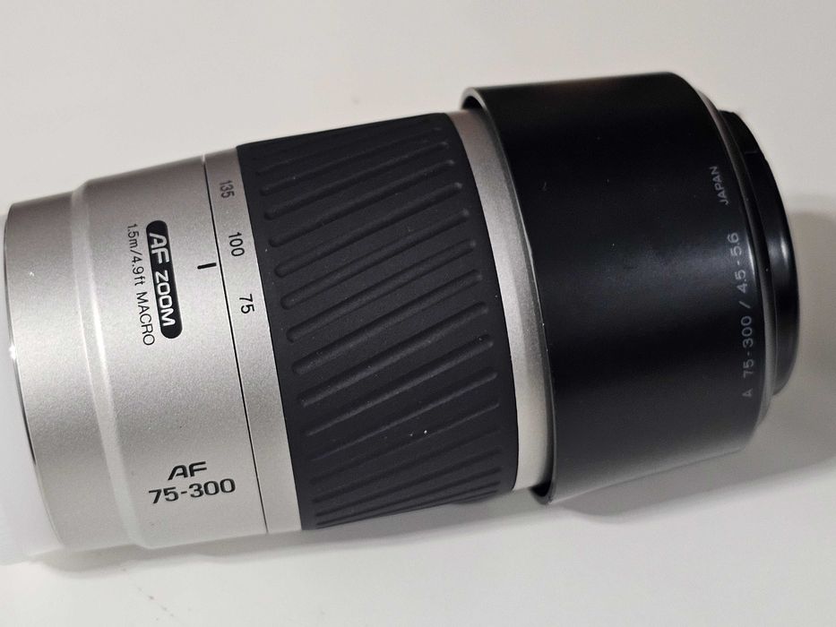 Obiectiv Minolta AF 75 300 1.5 Macro Japan