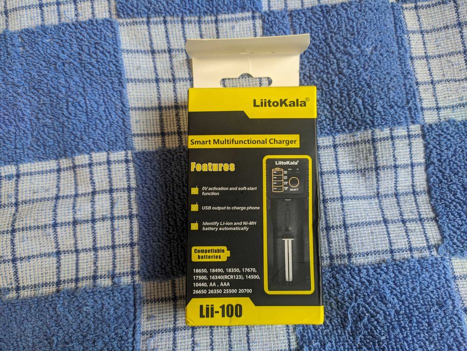 Зарядное устройство LiitoKala Lii-100 Зарядка для аккумуляторов