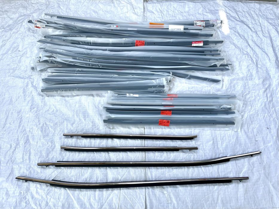 Никель дверей (молдинг) на Camry 70/75 Камри 70/75