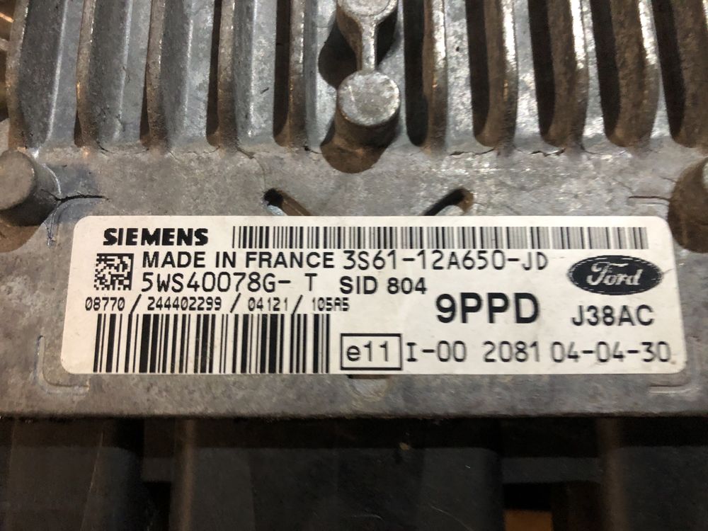 Calculator motor Ford Fiesta 1,4tdci euro3/4 an 2004