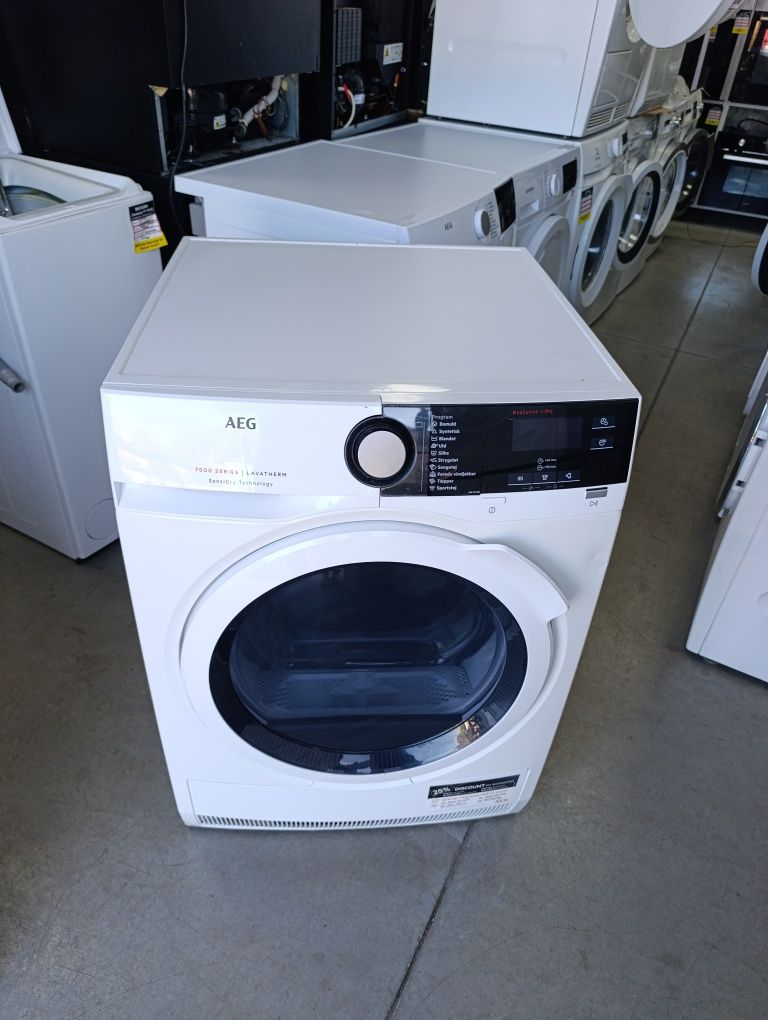 Сушилня AEG SERIES 7000 Капацитет на сушене 8кг
Енергиен клас А+++
Про