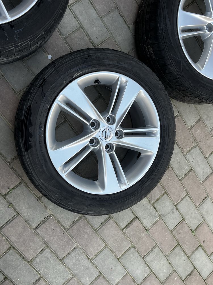 Jante 5X115 , opel astra j , insignia,zamfira etc + anvelope 215 55 17