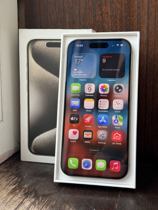iPhone 15 Pro - 128GB - 89% Baterie - Natural Titanium