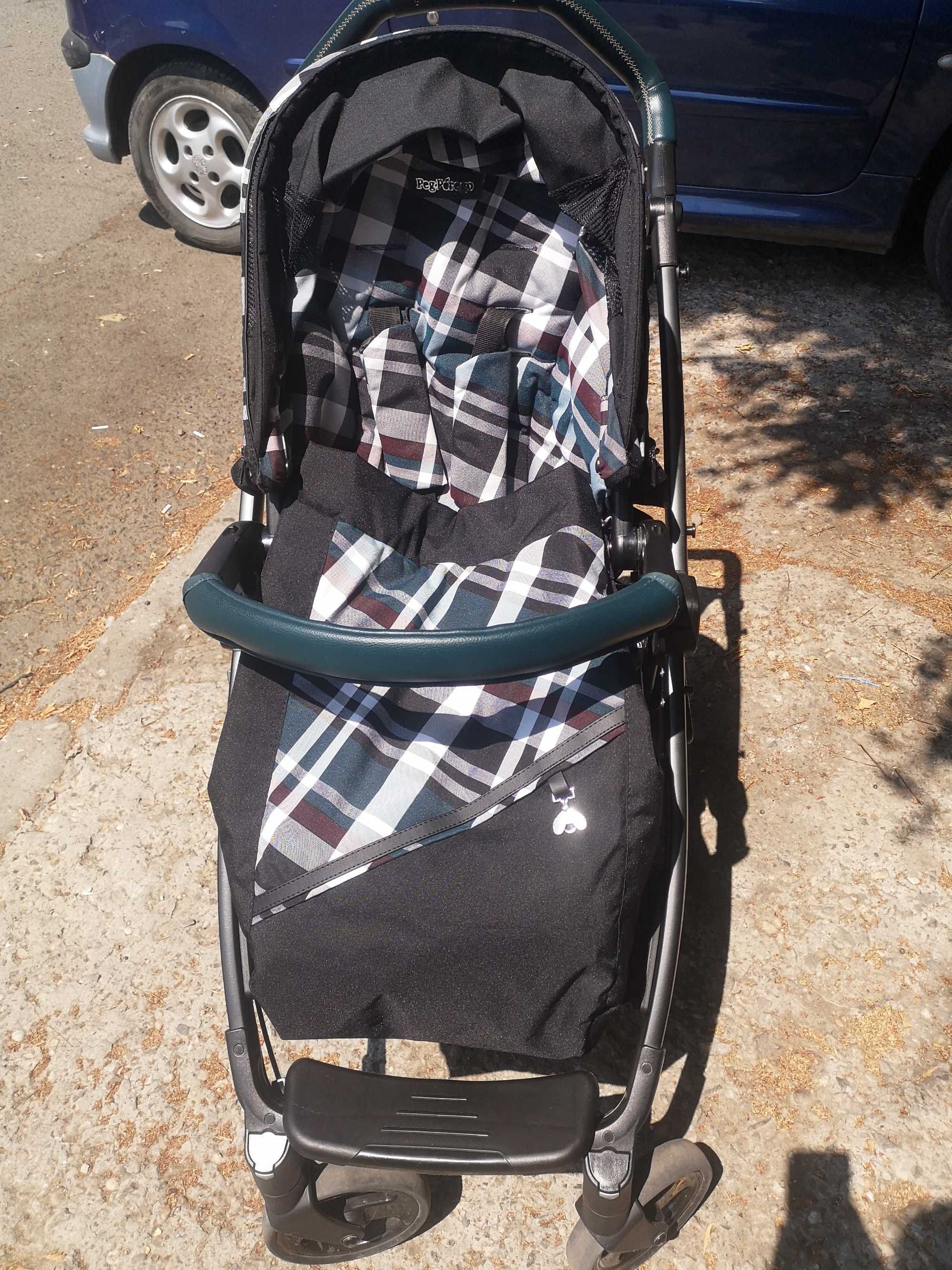 Детска количка Peg Perego Book Tartan Elite Modular 3в1