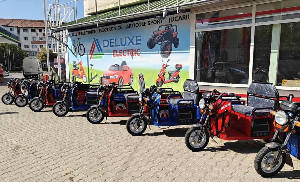 Tricicleta KUBA PIKAP cu Bena, NOU 2025 Dealer AUTORIZAT Fara Permis !