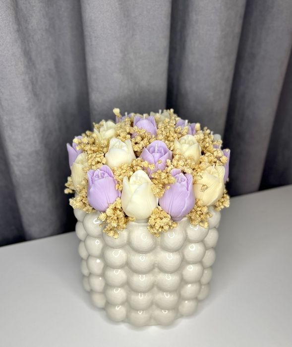 Ръчно изработени соеви букети