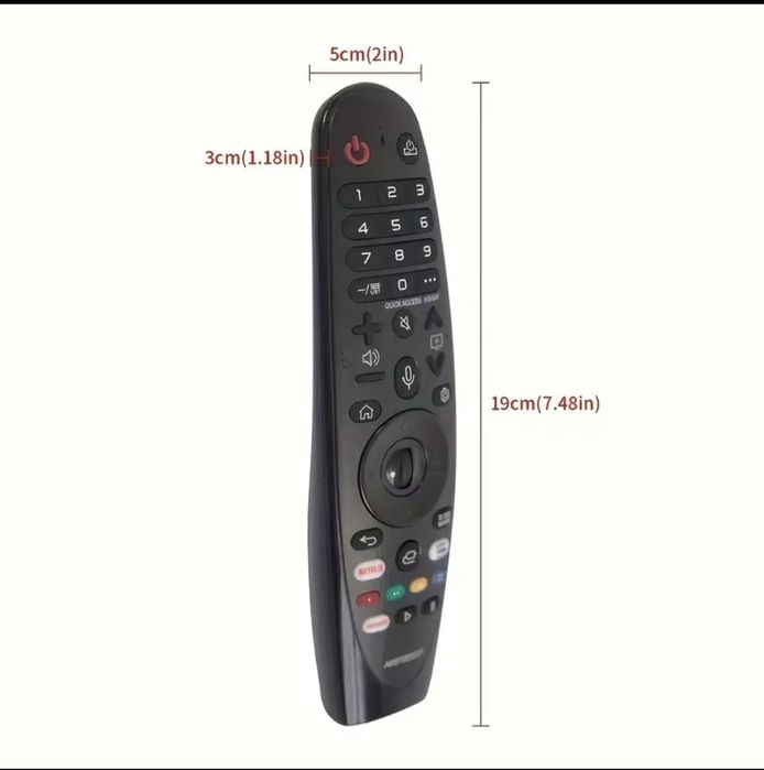 Telecomanda LG Magic Remote  2017-2025, Bluetooth MR20GA