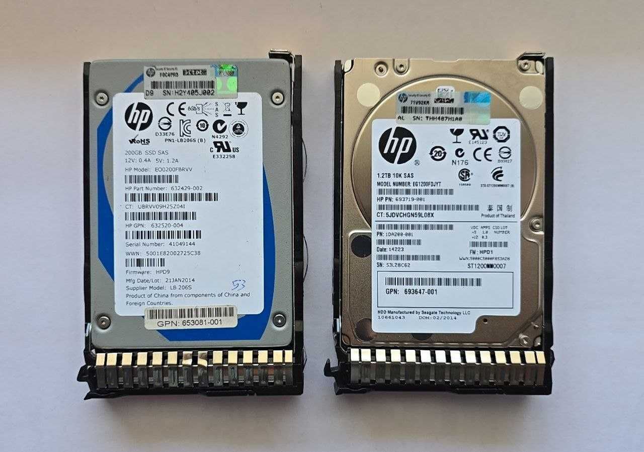 Сервер HP DL360 G9, 256GB RAM, 2xXeon E5-2699v4 [44c/88th], 7.6TB