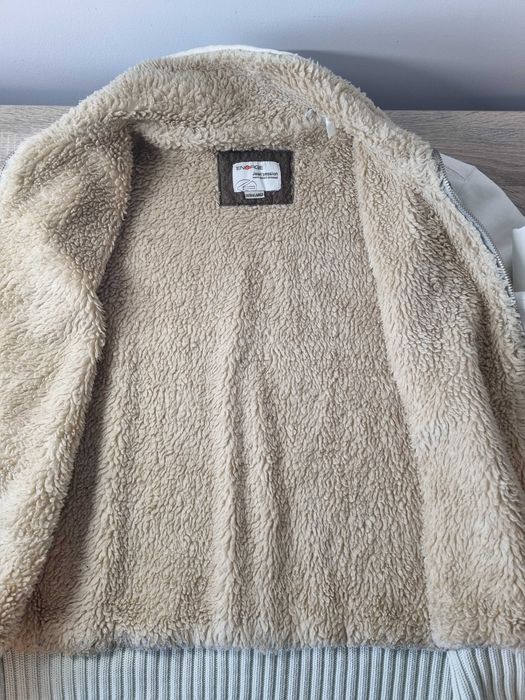 Hanorac ENERGIE alb de iarna