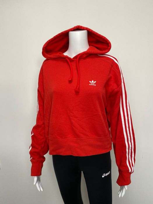 Червен суитшърт Adidas