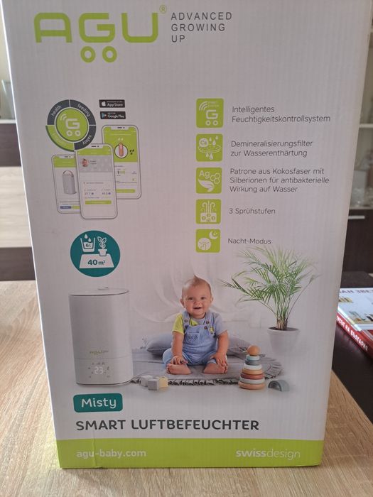 AGU Misty – Умен овлажнител за въздух (Smart Humidifier)