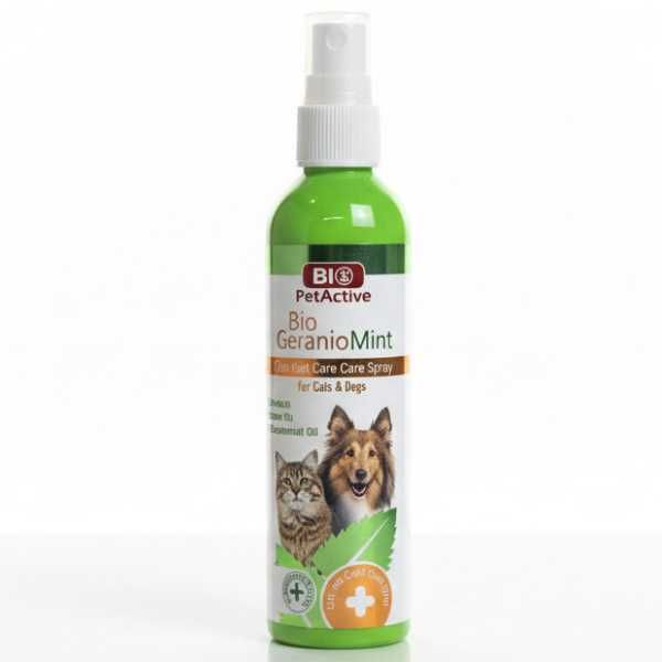 Спрей за Грижа за Кожа и Козина - за Куче/Коте - 100ml - Bio PetActive