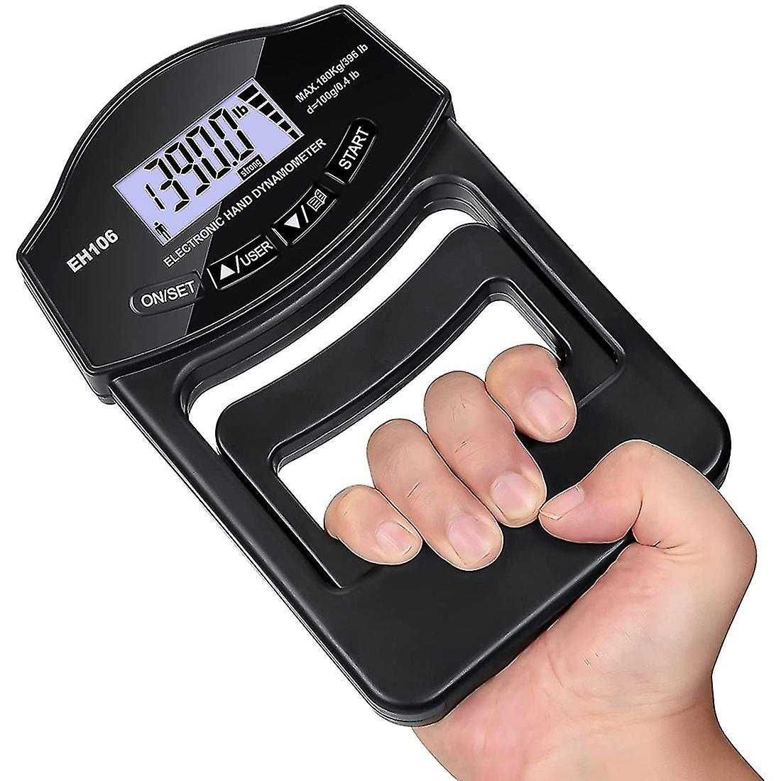 Dinamometru digital - Testare și îmbunătățire putere grip - Max. 180kg