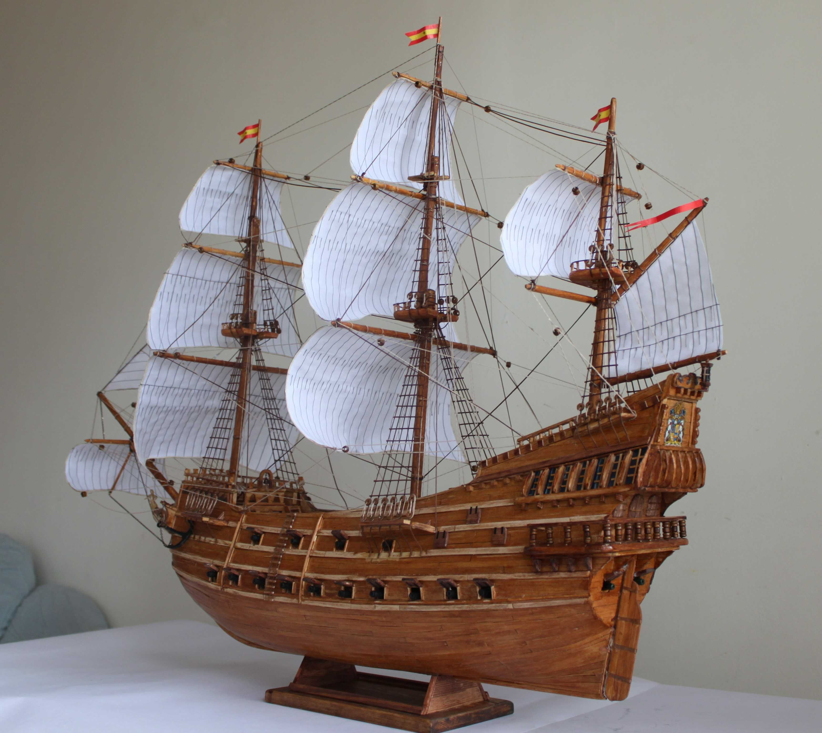 Макет на ветроходен кораб - испански галеон „Santa Margarita“