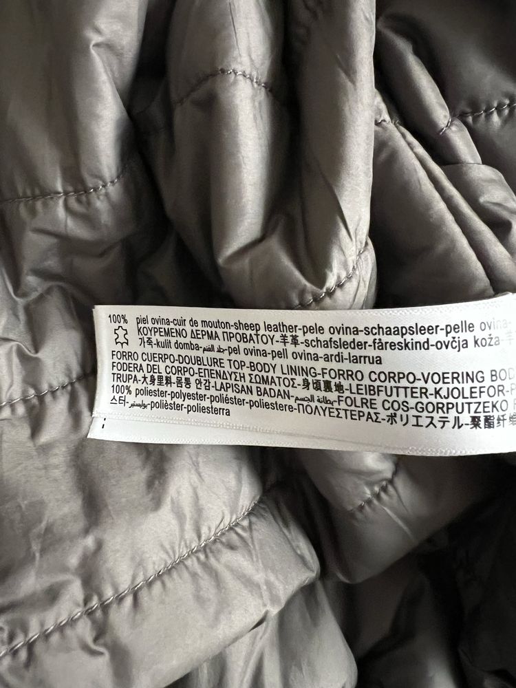 Massimo Dutti geaca de piele 100% originala
