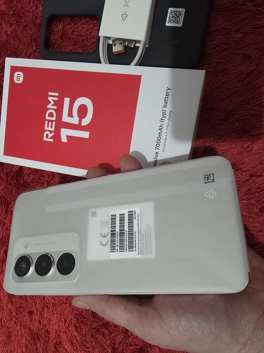 -Xiaomi Redmi 15, Nou, Nefolosit, 256Gb, 8Ram, 0 cicluri incarcare, Si