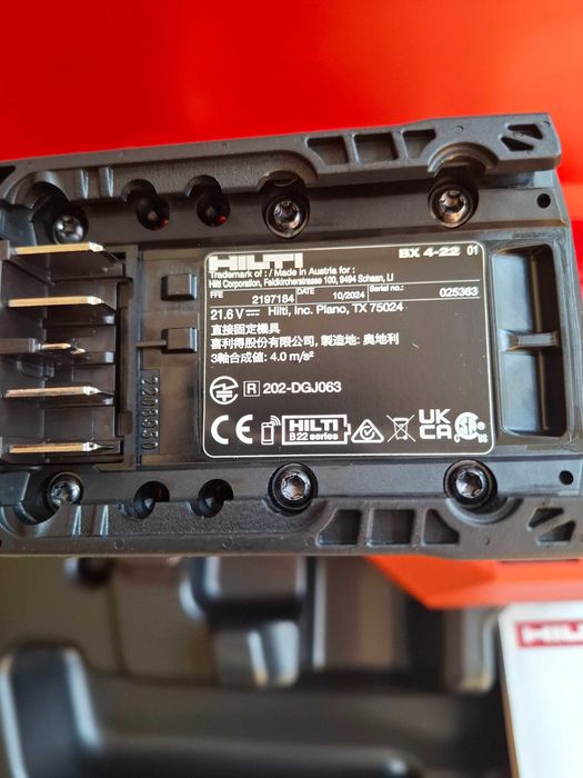 НОВО!  Hilti BX4 Хилти