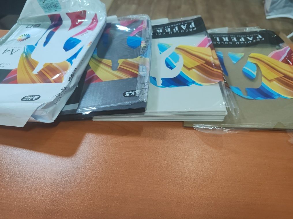 Цветная бумага и картон, PAPERLINE