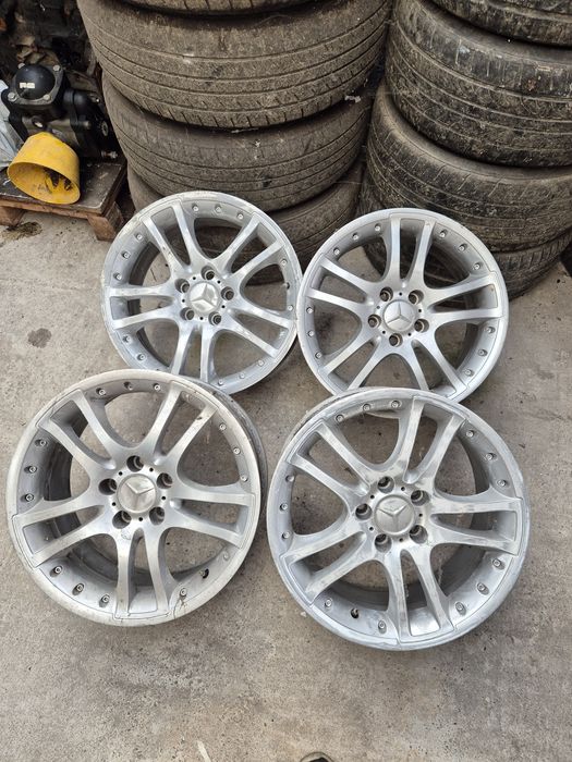 Jante R 17.  5x112. 66.5 provin de pe mercedes c class