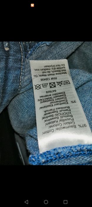Salopetă din denim mărimea 38