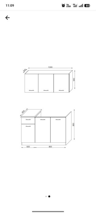 Set mobila bucatarie